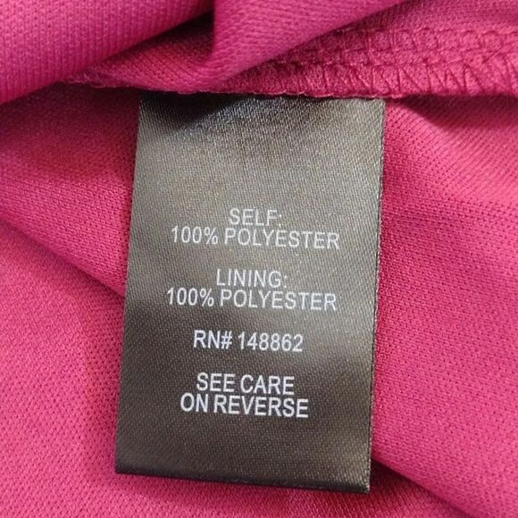 Torrid Burgundy Stars Clip Dot Chiffon Tiered Midi Dress Size 10 NWT - Picture 16 of 17